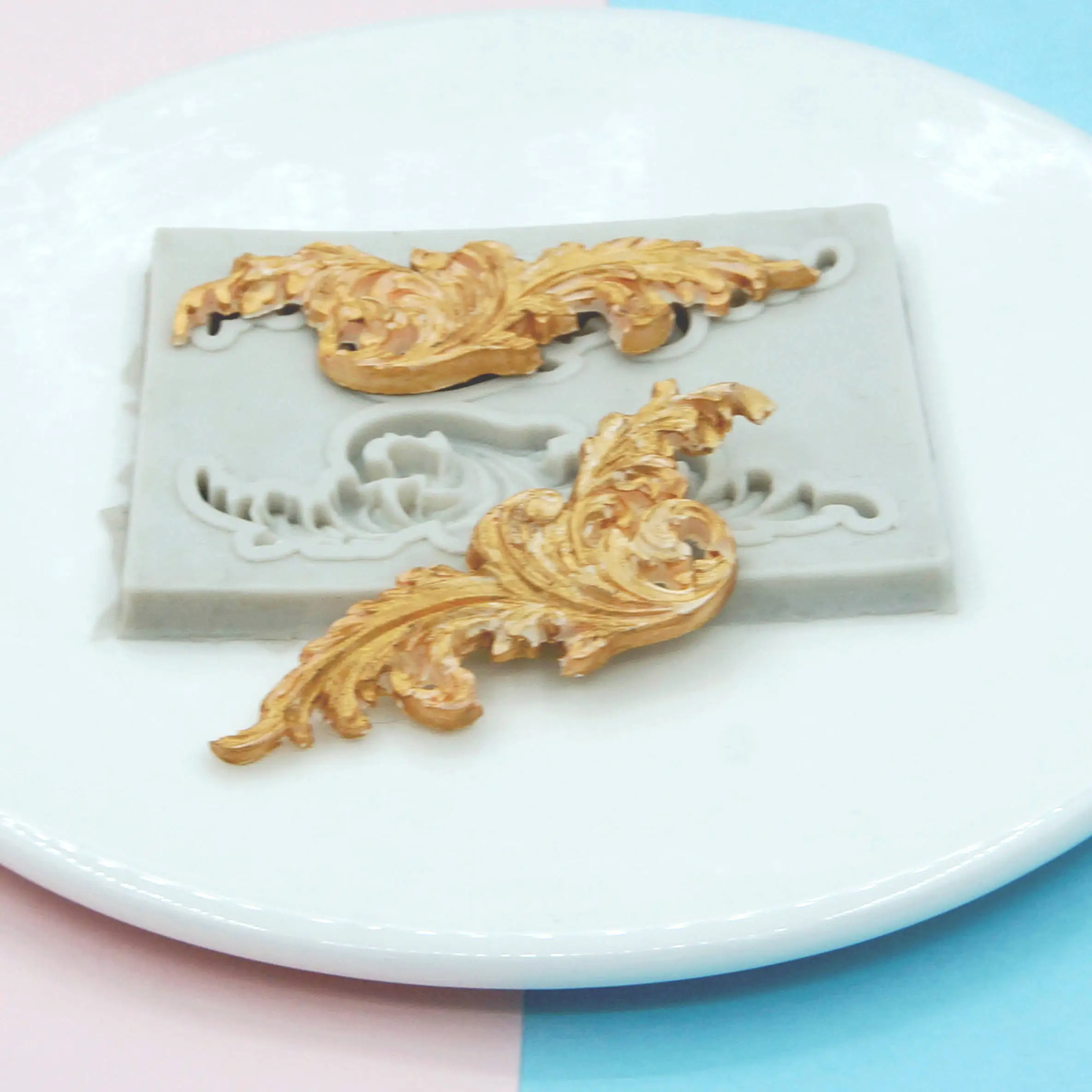 

Силиконовая форма в европейском стиле ретро с узором «сделай сам»