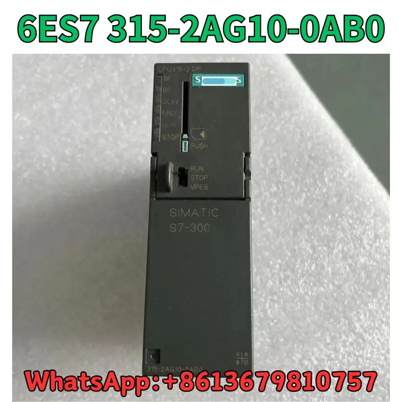 Б/у модуль 6ES7 315-2AG10-0AB0 тест ОК Быстрая доставка