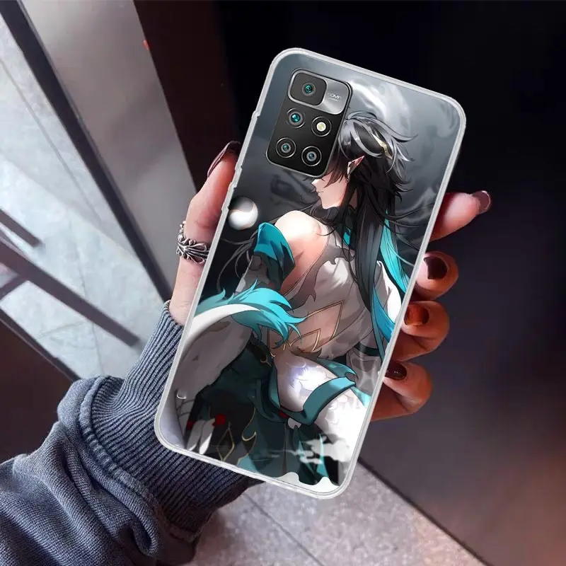 Чехол для телефона Honkai Star Rail Dan Heng Xiaomi Redmi 12C 12 10A 10C 10X 10 9A 9C 9T 9 8A 8 7A 7 6A 6 Pro K70 K60 K40 K20 Soft C