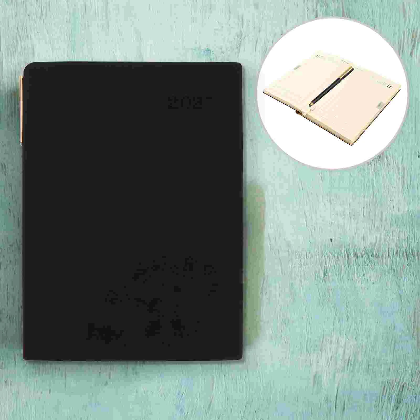 

1 Set Calendar Notebook Simple Modern Schedule Book 2021 Creative Planning Book