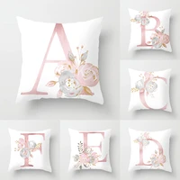 26 letters pillowcase alphabet bohemian throw pillow case for pillows interior for home decor luxury designer 40x40 45x45 50x50