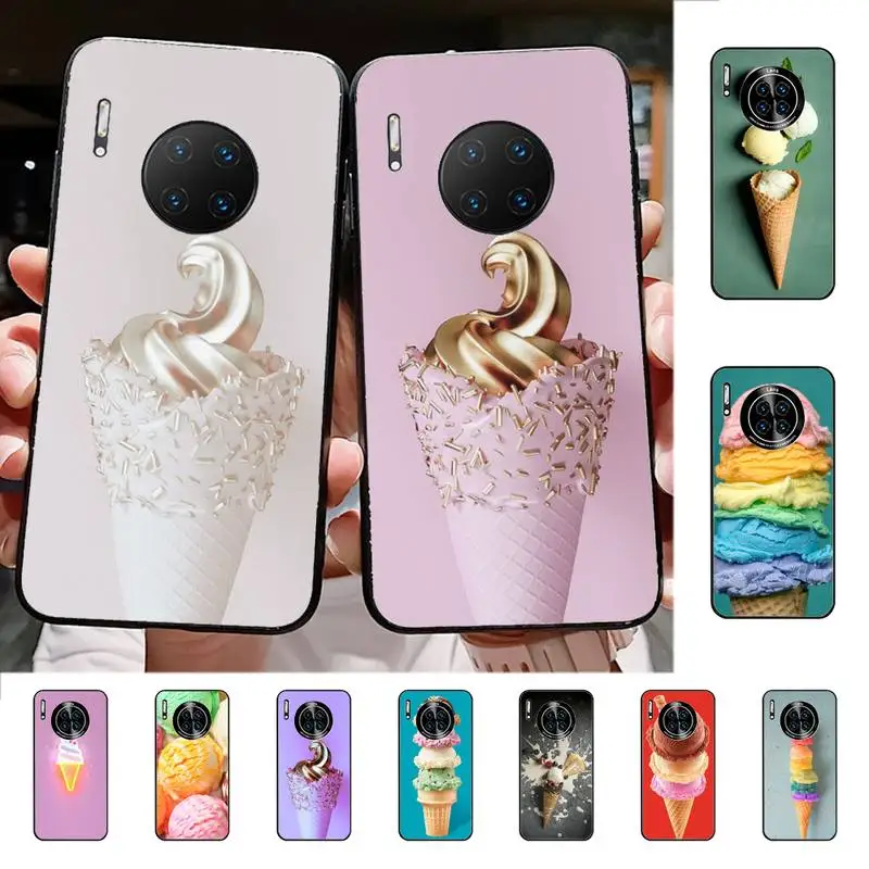 

Ice cream Phone Case for Huawei Mate 20 10 9 40 30 lite pro X Nova 2 3i 7se