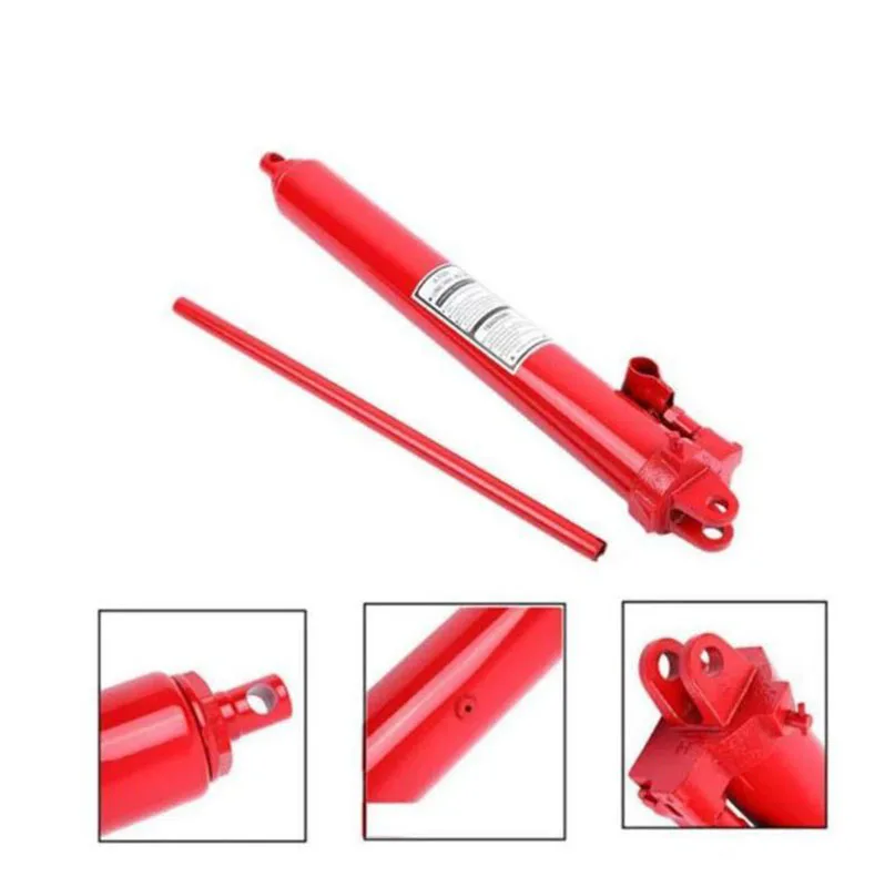 8 Ton Hydraulic Single/Double Pump Jack Repair Tool Long Ram Manual Replacement 8T Engine Hydraulic Jack Lift Hoist Tool 1PC