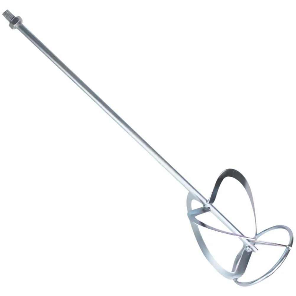 

Mixer Mixing Cement Paddle Drill Rod Steel Stirring Mud Concrete Electric Me Compound Drywall Attachment Stick D Parts Machine