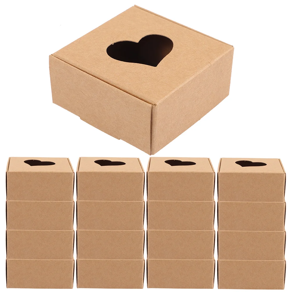 

40Pcs Party Packing Soap Packaging Case Kraft Gift Boxes for Home Friends Packing Storage