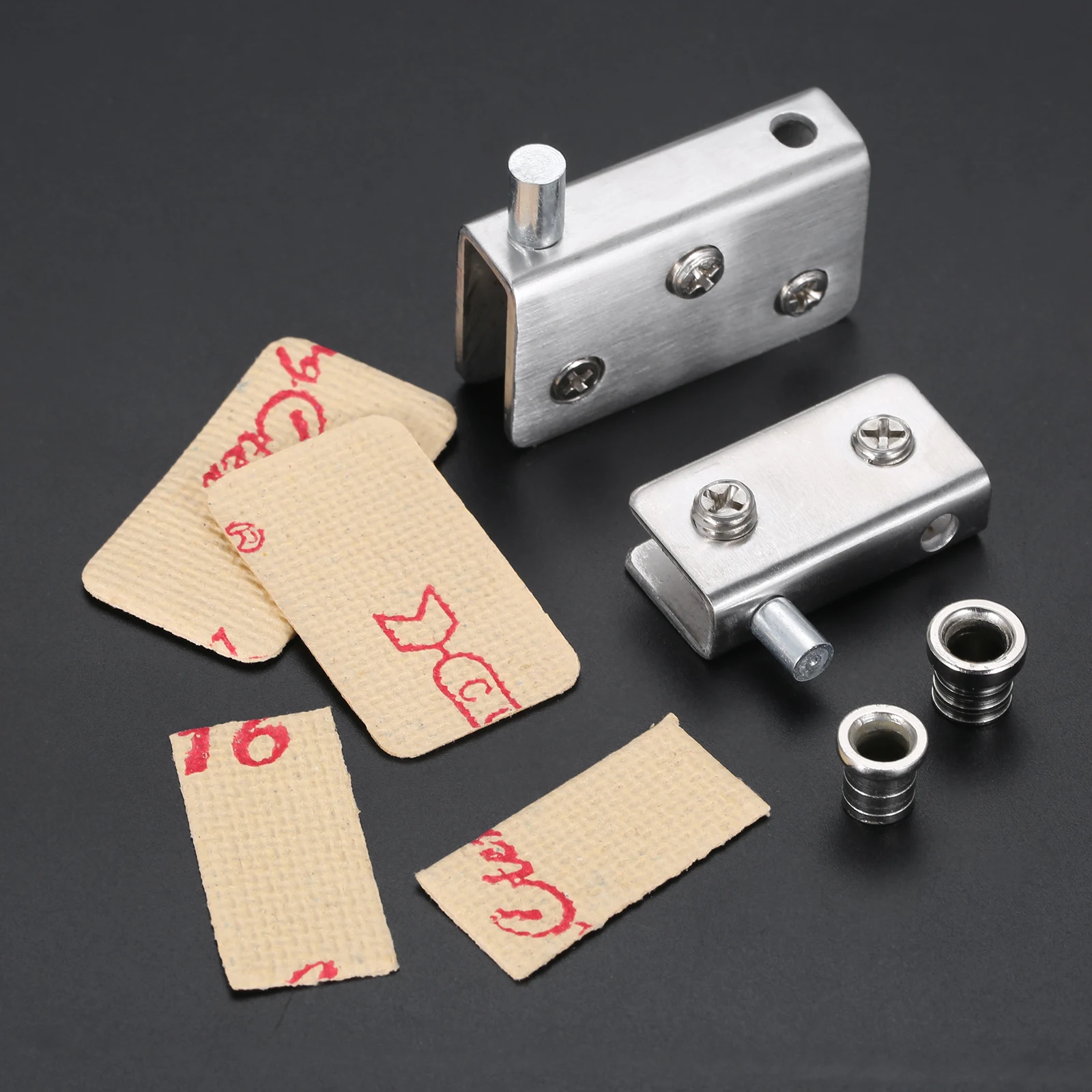 2 шт. петли из нержавеющей стали для шкафа 5-8 мм/8-10 мм | Зажимы стекла