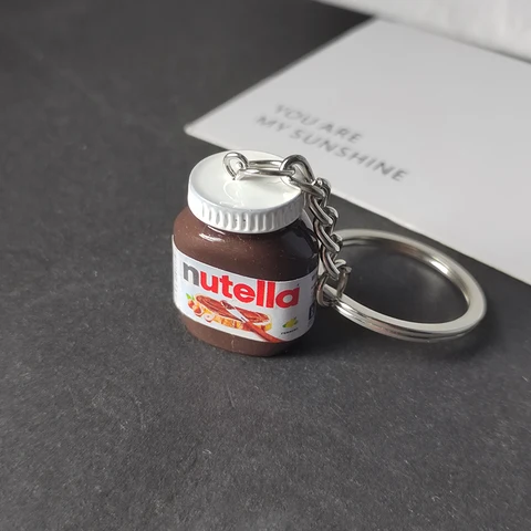 Брелок Dayoff смола с имитацией фундука и варенья