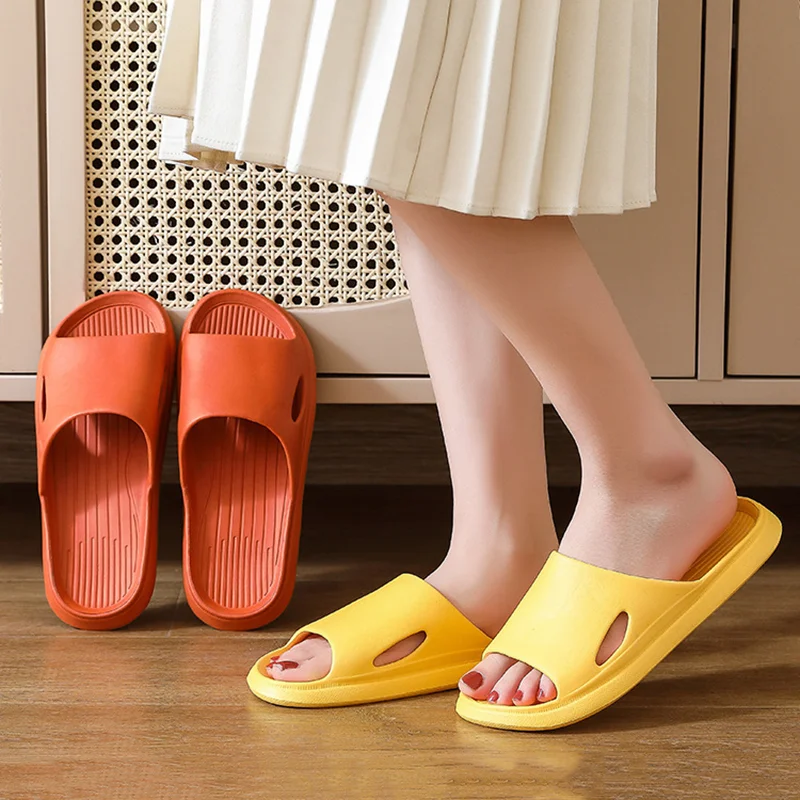 

Women Slippers Shoes Summer New Wholesale Flat Sandals Style House Floor Beach Bathroom Zapatos De Mujer Footwear Female