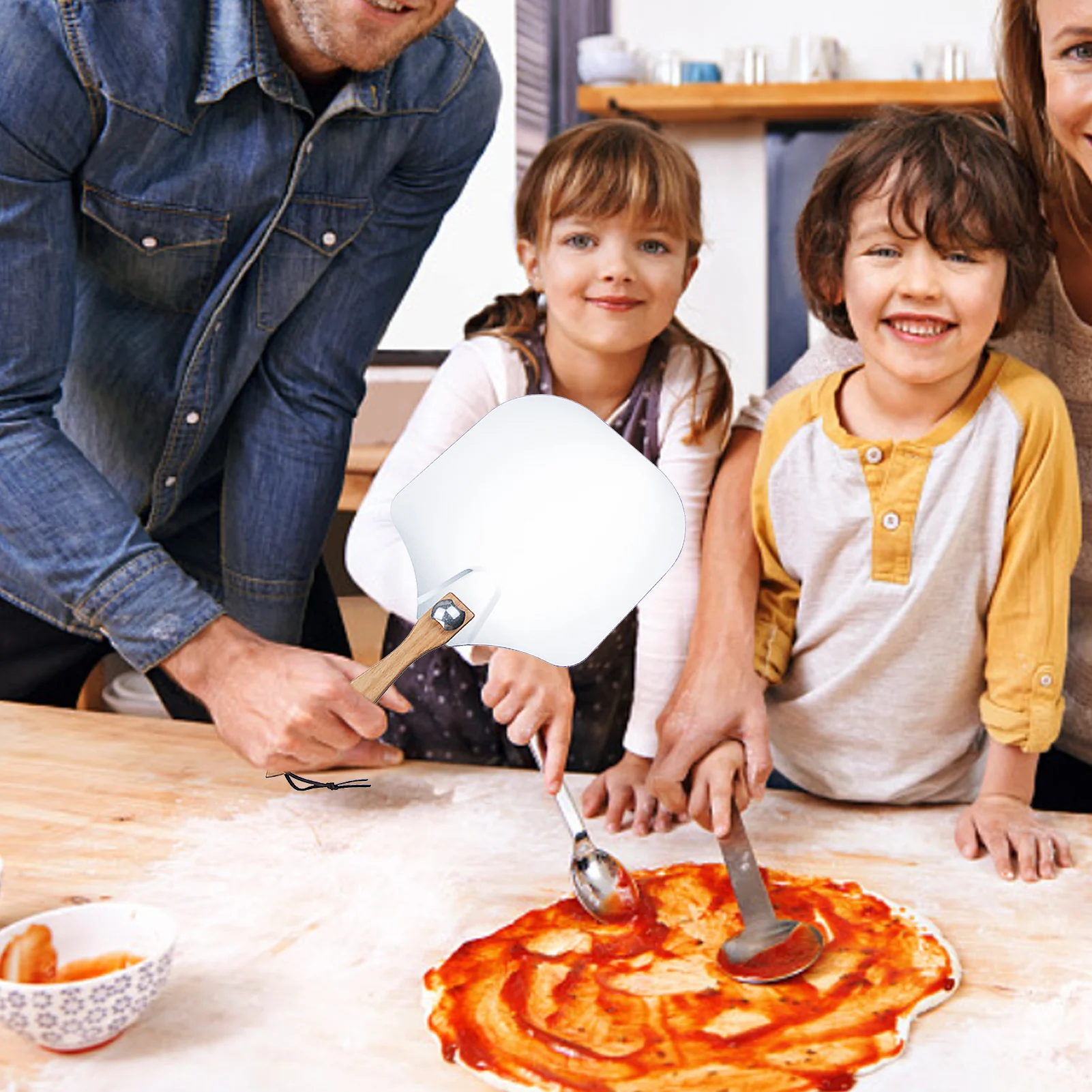 

Aluminum Pizza Peel 12 Inch Large Aluminum Pizza Paddle Large Folding Metal Pizza Paddle For Oven Grill Pizza Stone Homemade Piz