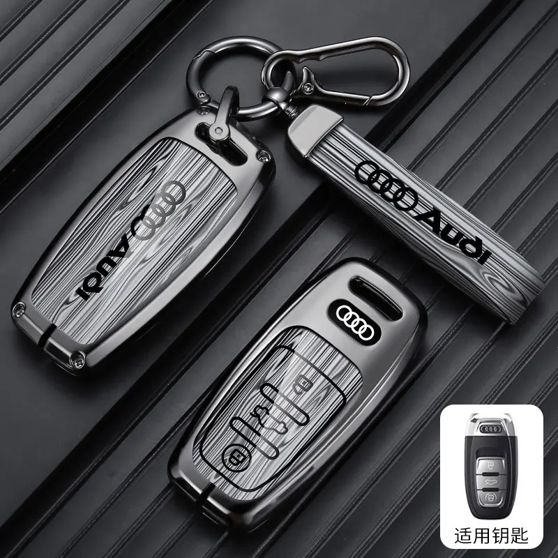 Кожаный автомобильный чехол с дистанционным управлением для Audi A1 A3 8V A4 B8 B9 A5 A6 C7 A7