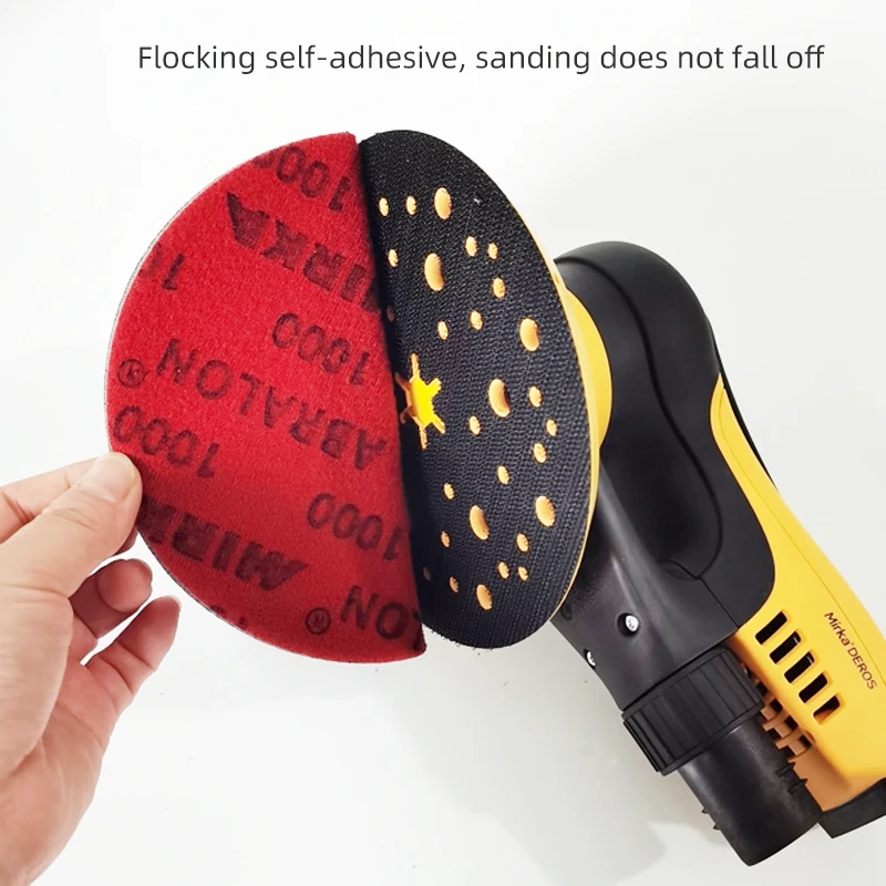 Финляндия Мирка 6 дюймов 150 мм губчатая наждачная бумага круглая самоклеящаяся