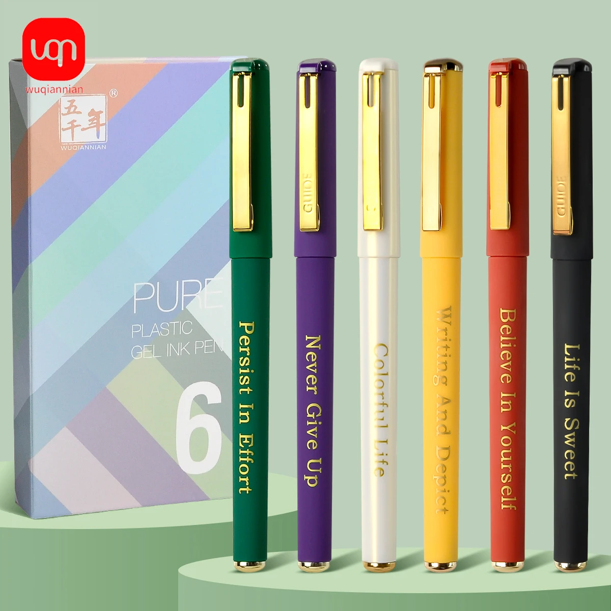 6 шт. декоративные пластиковые шариковые ручки