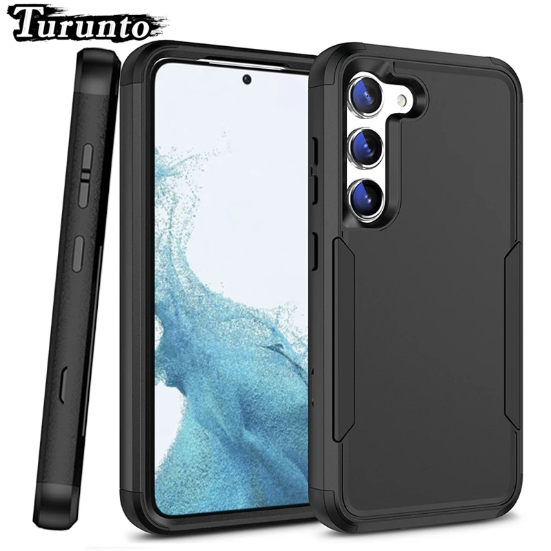 

Luxury Shockproof Armor Frosted Case For Samsung Galaxy S23 Plus S22 Ultra S21FE A33 A13 A12 A52 A32 Military Bumper Phone Cover