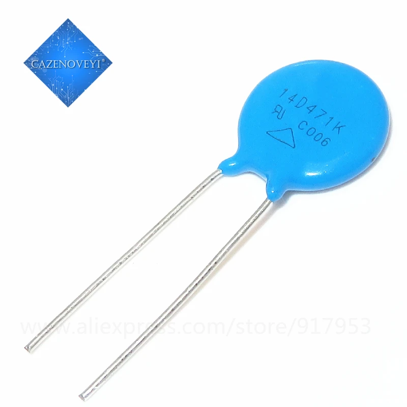 Варистор TVR14471 14D471K пьезорезистор 14d47 10 шт./партия