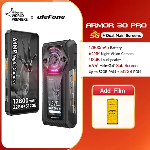 Смартфон Ulefone Armor 30 Pro, 32/512ГБ, global