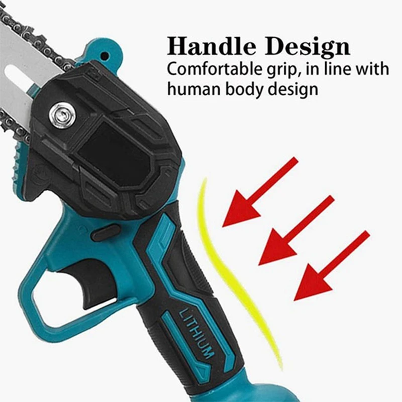 6-дюймовая перезаряжаемая миниатюрная электрическая пила для деревообработки