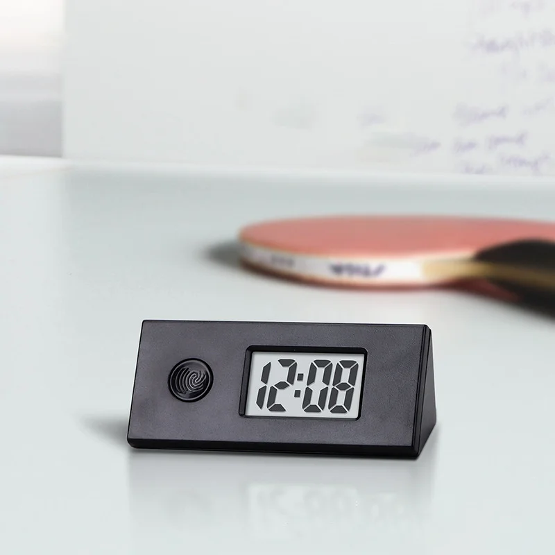 Mini Portable Student Exam Silent Clock Library Study Pocket Watch Backlight Lcd Display
