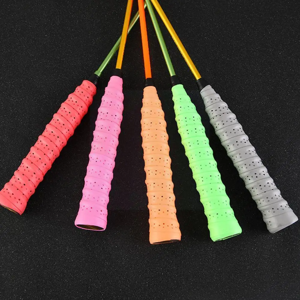 

1pcs Anti-slip Sport Fishing Rods Over Grip Sweat Band Badminton Overgrips Grips Tennis Tape Sweatband Racket X2w1