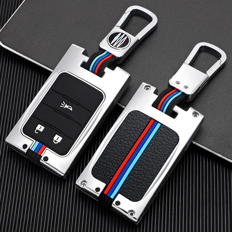 

Car Key Cover Case For Chevrolet C7 Corvette For Cadillac CTS ATS DTS STS XTS SLS SRX XLS Seville Escalade 3/4/5Button