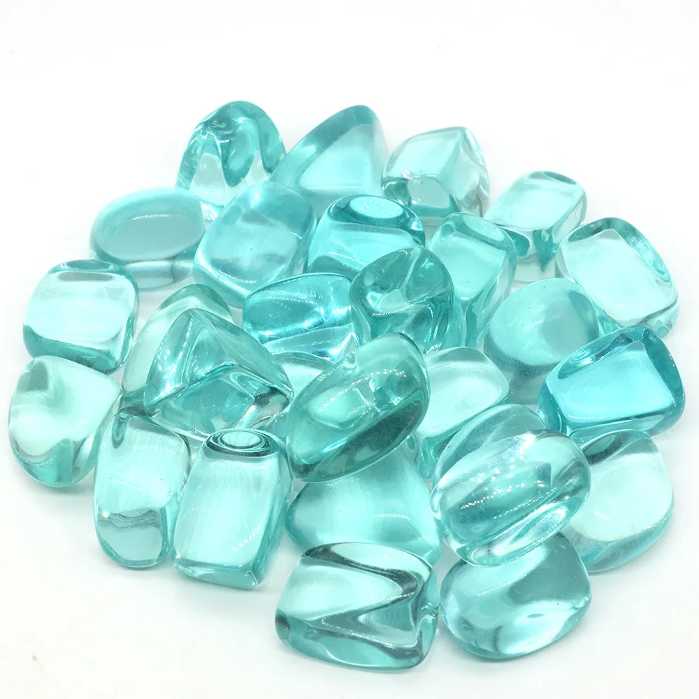 

Обсидиан океанского синего цвета