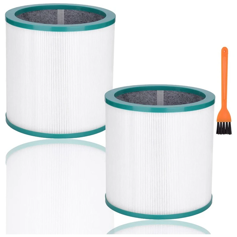2Pack Replacement TP02 Air Purifier Filters for Dyson Pure Cool Link Models TP01, TP02, TP03, BP01, AM11 Tower Purifier