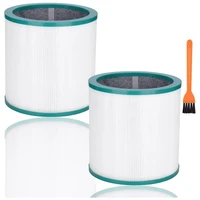 2pack replacement tp02 air purifier filters for dyson pure cool link models tp01 tp02 tp03 bp01 am11 tower purifier