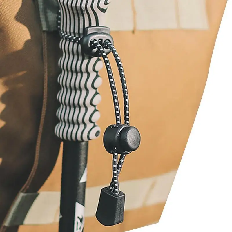 

Durable Elastic Backpack Buckle Rope Backpack Walking Stick Holder Fixing Buckle Elastic Rope Walking Trekking Cane Wrist Strap