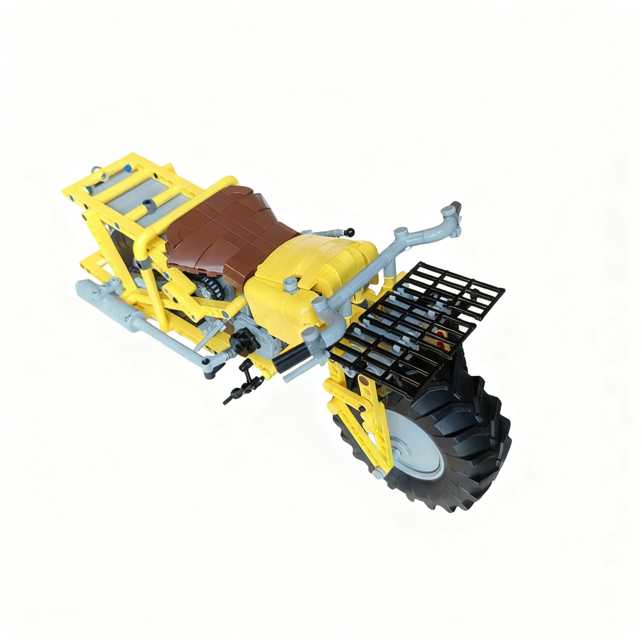 Фото 822 детали MOC Technical Rokon Trail-Breaker, модель из строительных блоков, архитектурный конструктор, рождественский подарок, игрушка, образовательный набор для творчества и демонстрации. №2