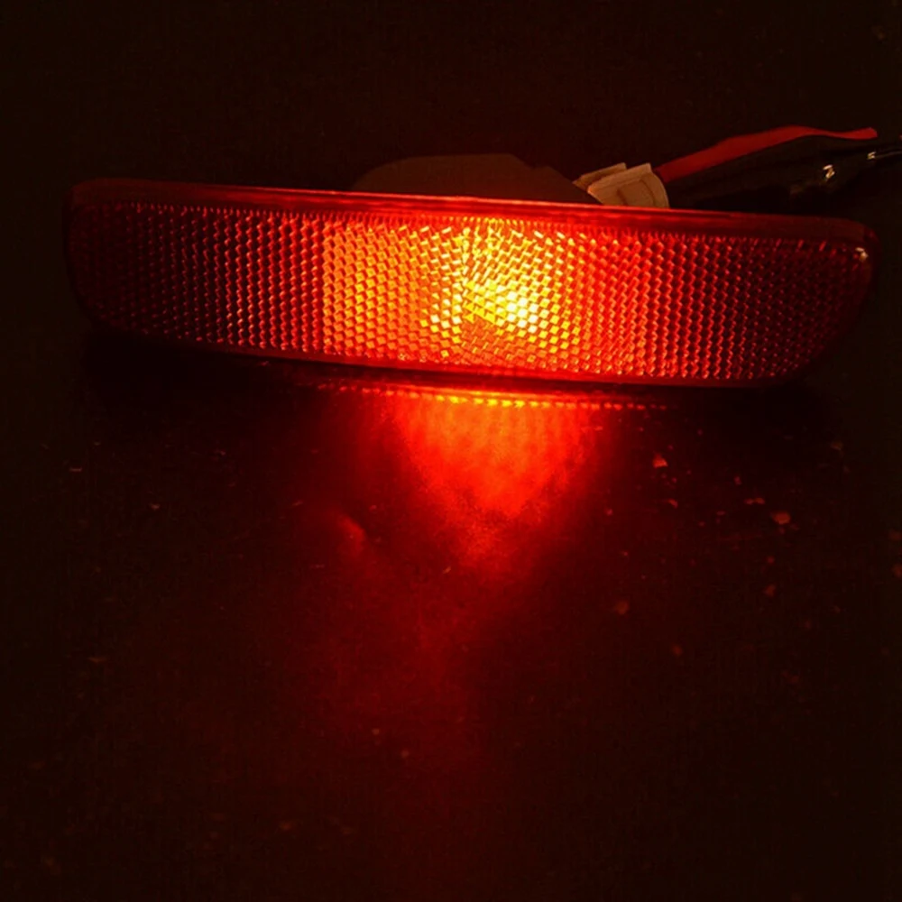 2X для LEXUS RX300 1999-2003 IS300 2001-05 отражатель заднего бампера красный светодиодный