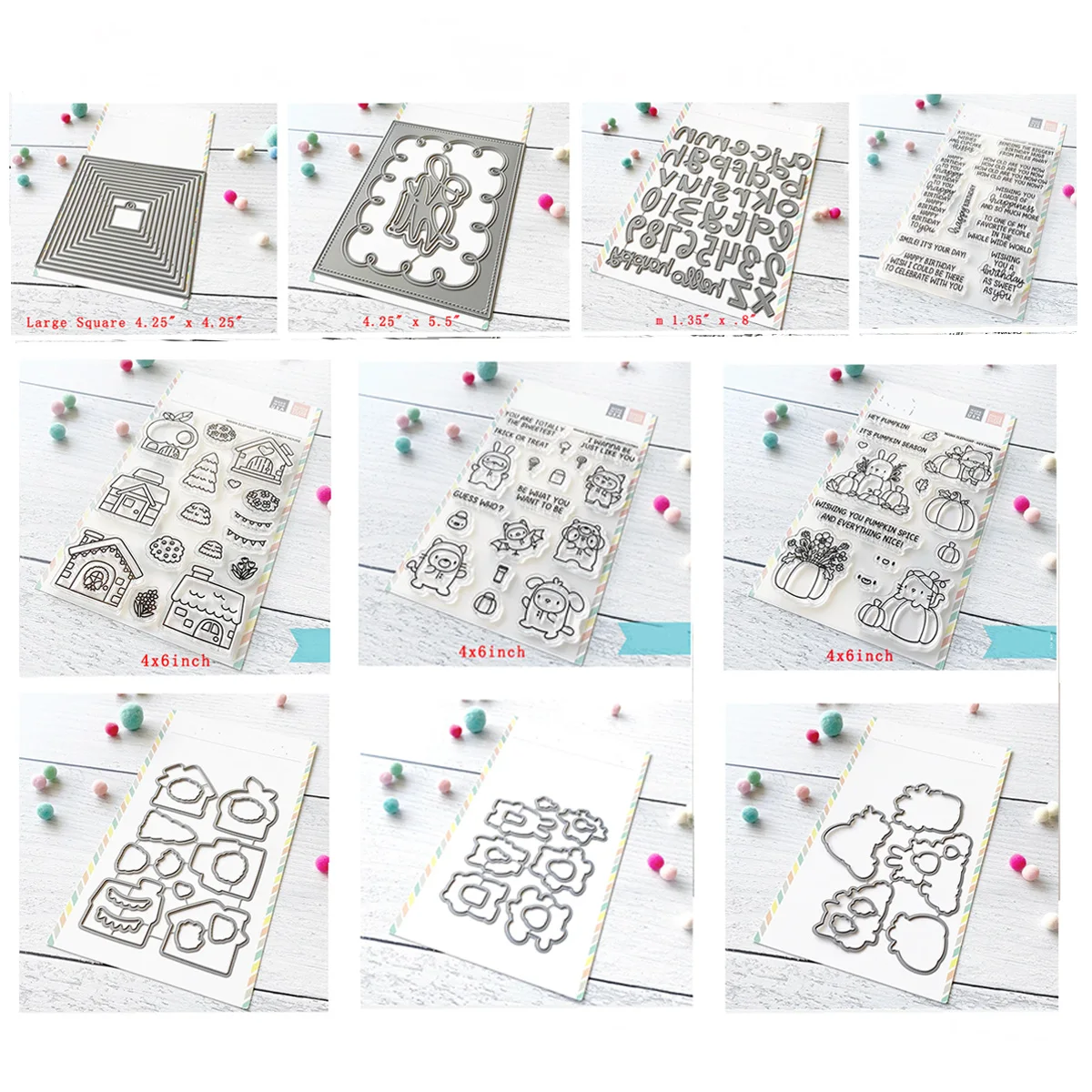 

2023 New Winter Animal Cute Vintage Metal Cutting Dies Mold For DIY Collection Album/Album Decorative Embossed Paper Card Stamps