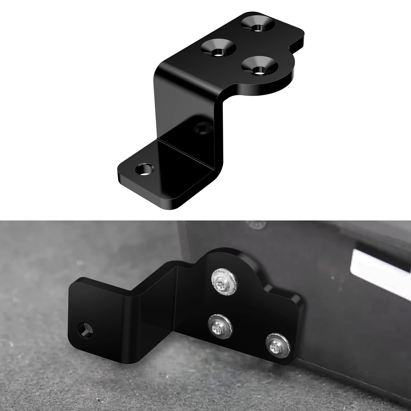 zastępczy stalowy wspornik subwoofera czarny do Jeep Wrangler JK 2007 2008 2009 2010