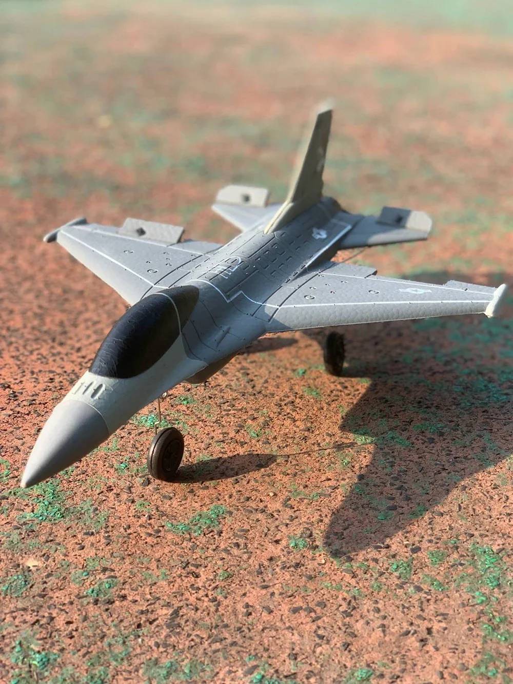 Самолёт с дистанционным управлением F-16 Fighter F16 4-канальный аэробический