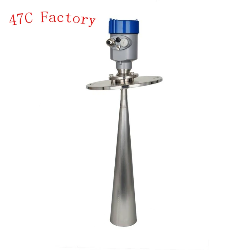 Сделано в Китае, Бесконтактный высокочастотный 4-20Am датчик уровня радара из нержавеющей стали для силоса