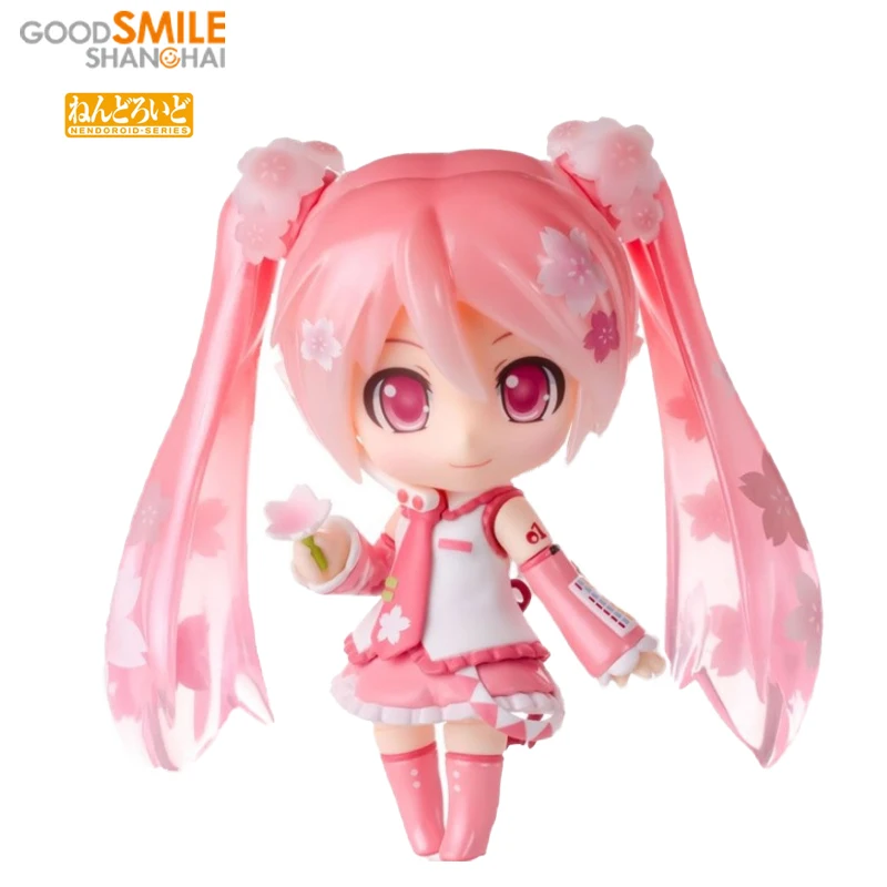 

Original Genuine Stock GSC Good Smile NENDOROID 500 Hatsune Miku VOCALOID Bloomed In Japan Model Toys Collection Doll Gift 10CM