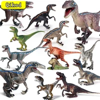 new action toy figure wild animal dinosaur figurines velociraptor carnotaurus simulation pvc solid model kid educational toys