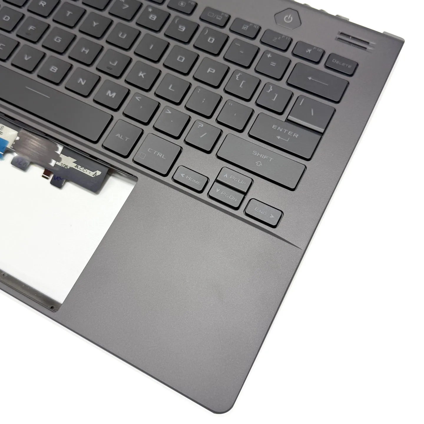 Фото Клавиатура и C-панель (C Shell) для ноутбуков ASUS ROG Zephyrus G14 2022/2023 (модели GA402R, GA402X, GA402RK/RJ/XU/XV/XI/XZ/XY) №4