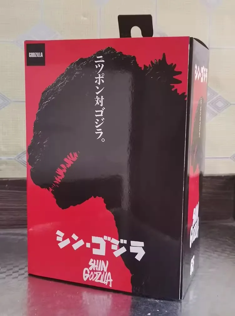 Фото NECA 2016, версия фильма Shin Godzilla, ПВХ, экшн-фигурка аниме, детский подарок Годзилла, 21 см №5