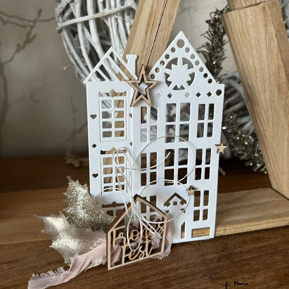 Изящная Новинка 2024 этикетка в виде коробки для чашек металлические пресс-формы