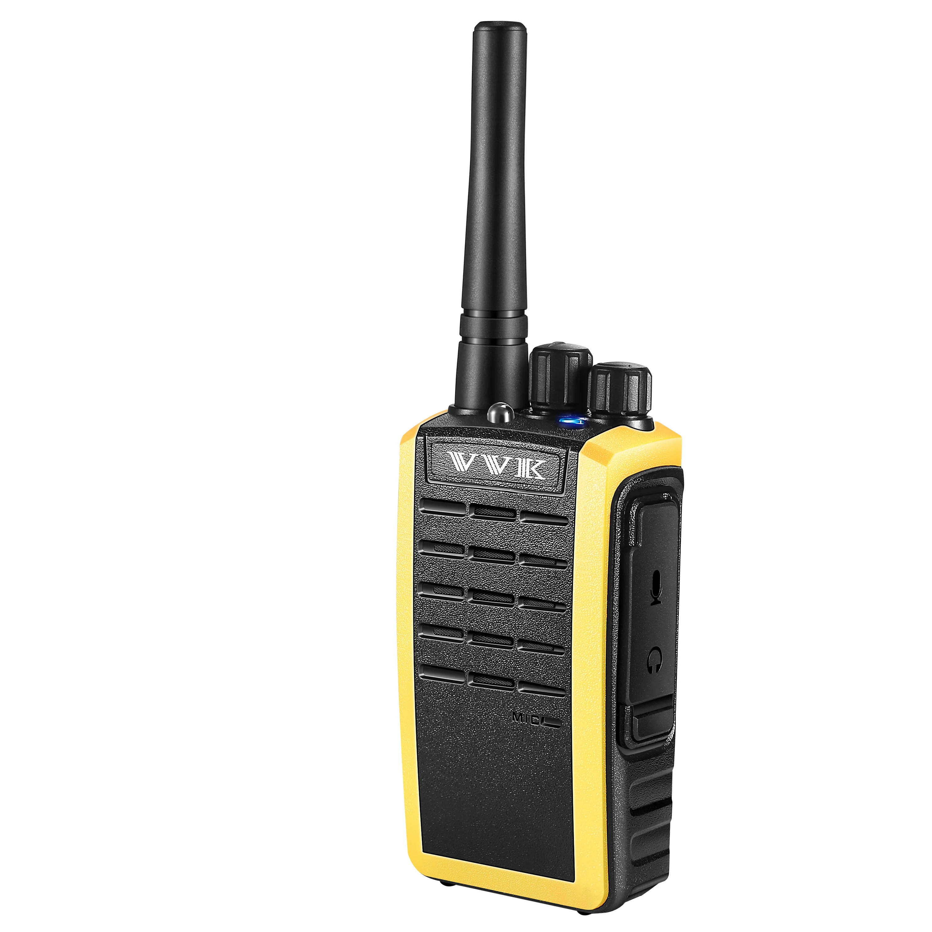 VVK VK320D UHF Walkie Talkie 400-480MHZ 2W Two Way Radio Mini Civil Wireless Interphone Fm