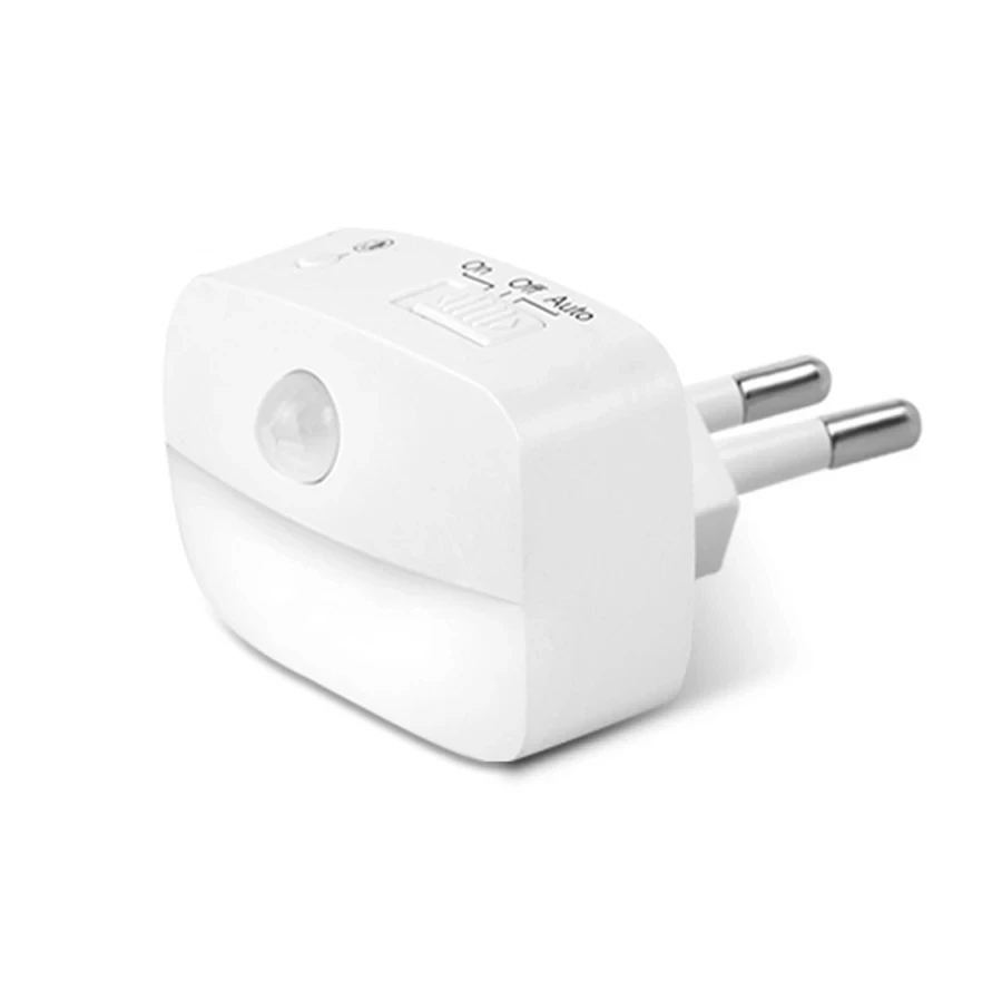 

Светодиодный ночник с вилкой европейского стандарта, умный датчик движения, 220 В, настенный светильник для дома, прохода, туалета, прихожей, лестницы, кухни, спальни, ночник