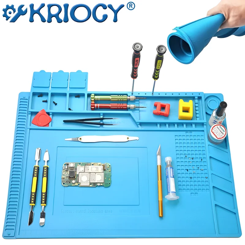 Insulation Heat-resistant Soldering Station Silicon Solderin