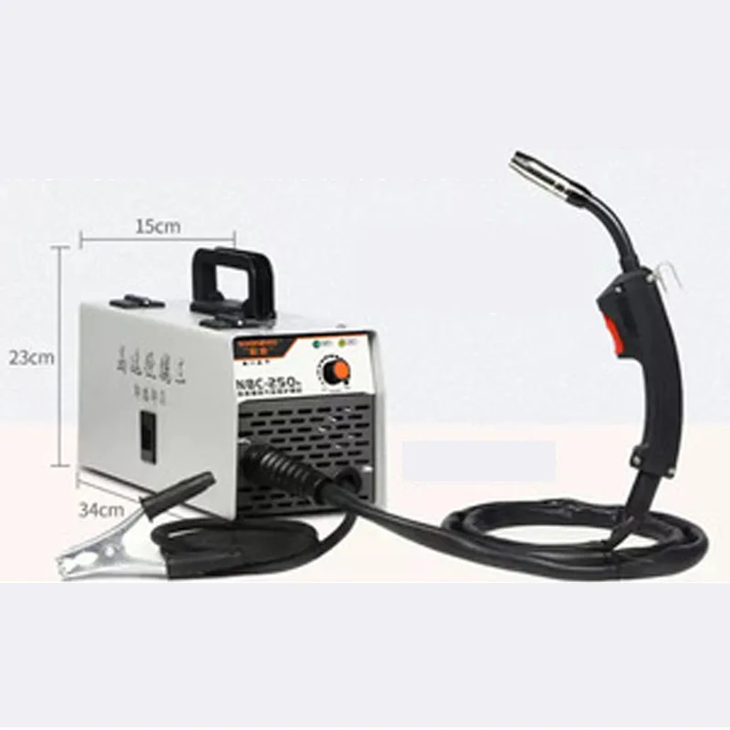 

220V NBC-250 Carbon dioxide gas shielded welding machine integrated machine small two welding machine home gas-free