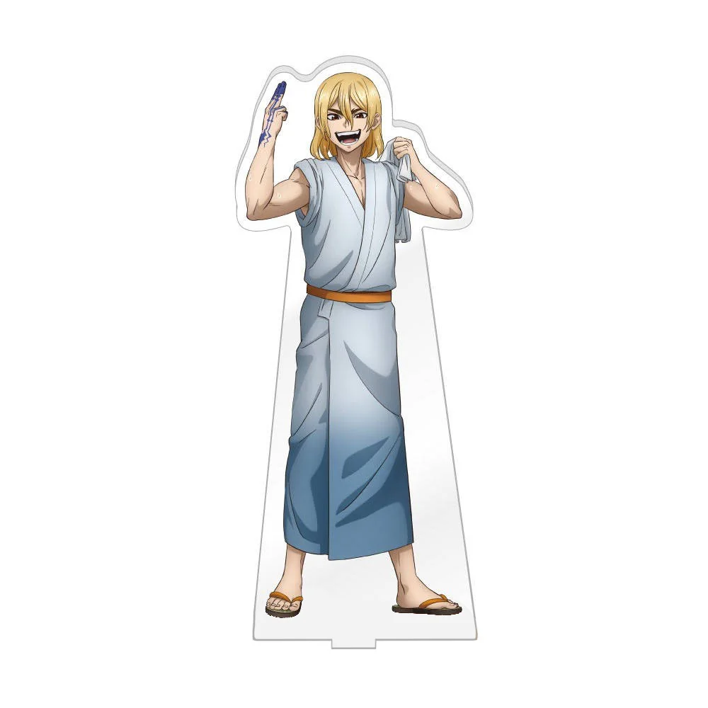 Loen магазин аниме Dr. Stone Ukyo Saionji Gen Asagiri Tsukasa Shishio Onsen Ver акриловая подставка для рабочего стола искусственные подарки около 15 см (art.: 3920ca1495701) - 3920ca1495701
