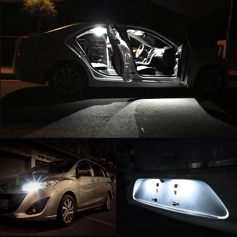 2 шт. автомобильные светодиодные лампы для парковки багажника аксессуары высокой