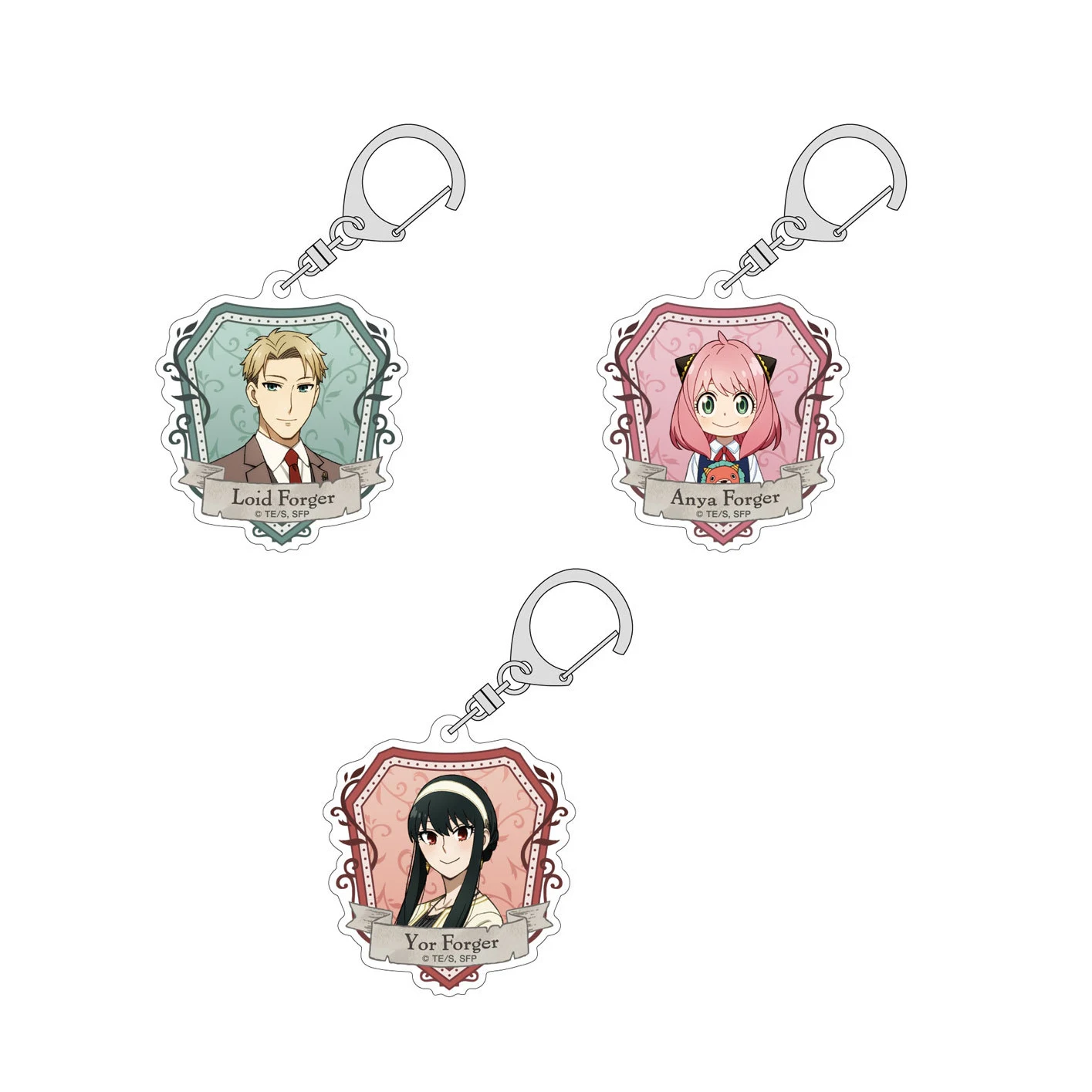 

Японское аниме подвеска-брелок для ключей с персонажами семьи