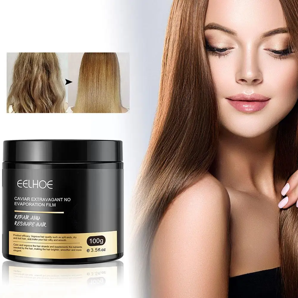 

500 г Икра Кондиционер для волос экстравагантная Икра без конца испарение Увлажняющая восстанавливающая пленка для волос спутанная сухая ма...