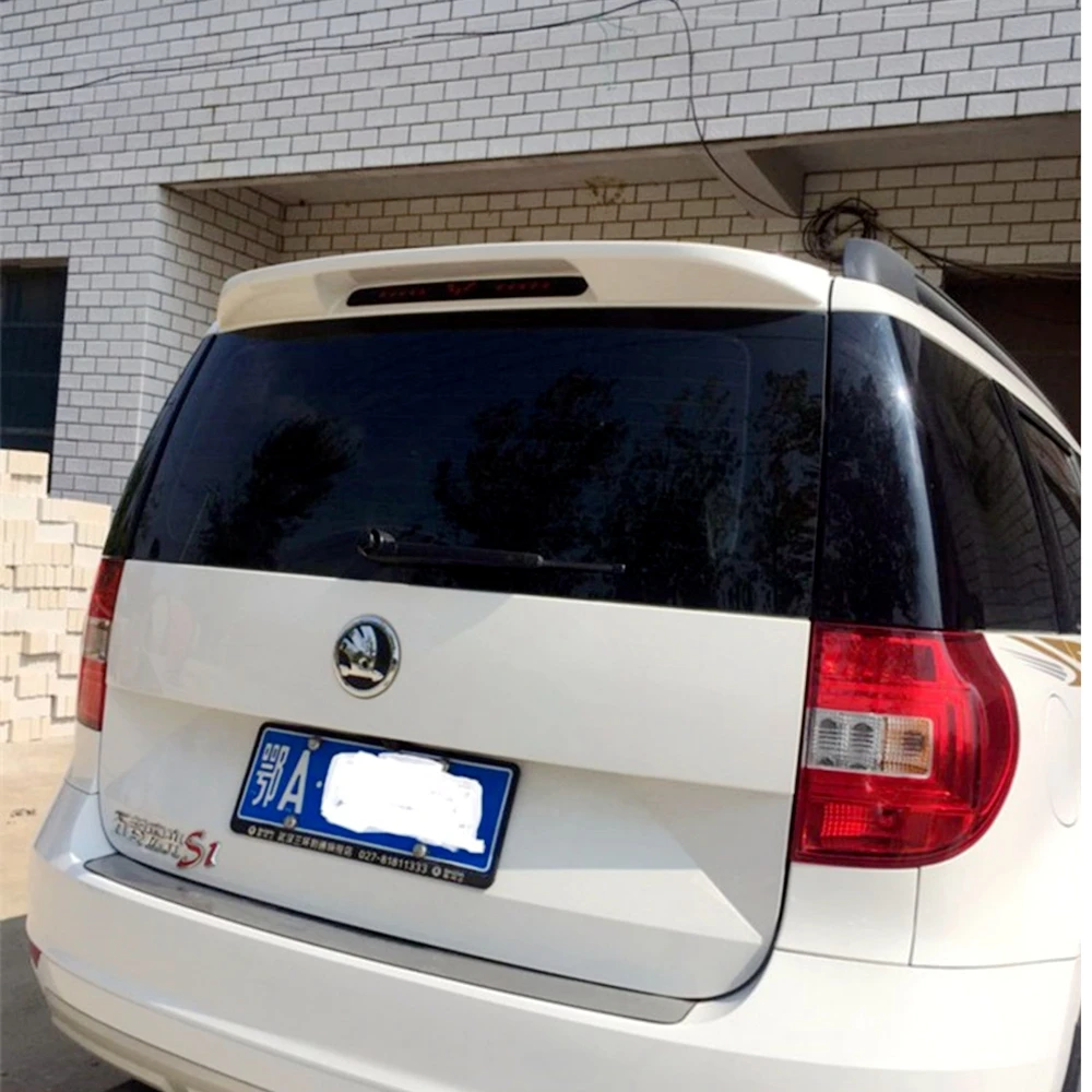 

Спойлер MONTFORD для Skoda Yeti 2013 2014 2015 2016 2017, неокрашенный праймер из АБС-пластика, задний спойлер для багажника, автомобильный Стайлинг