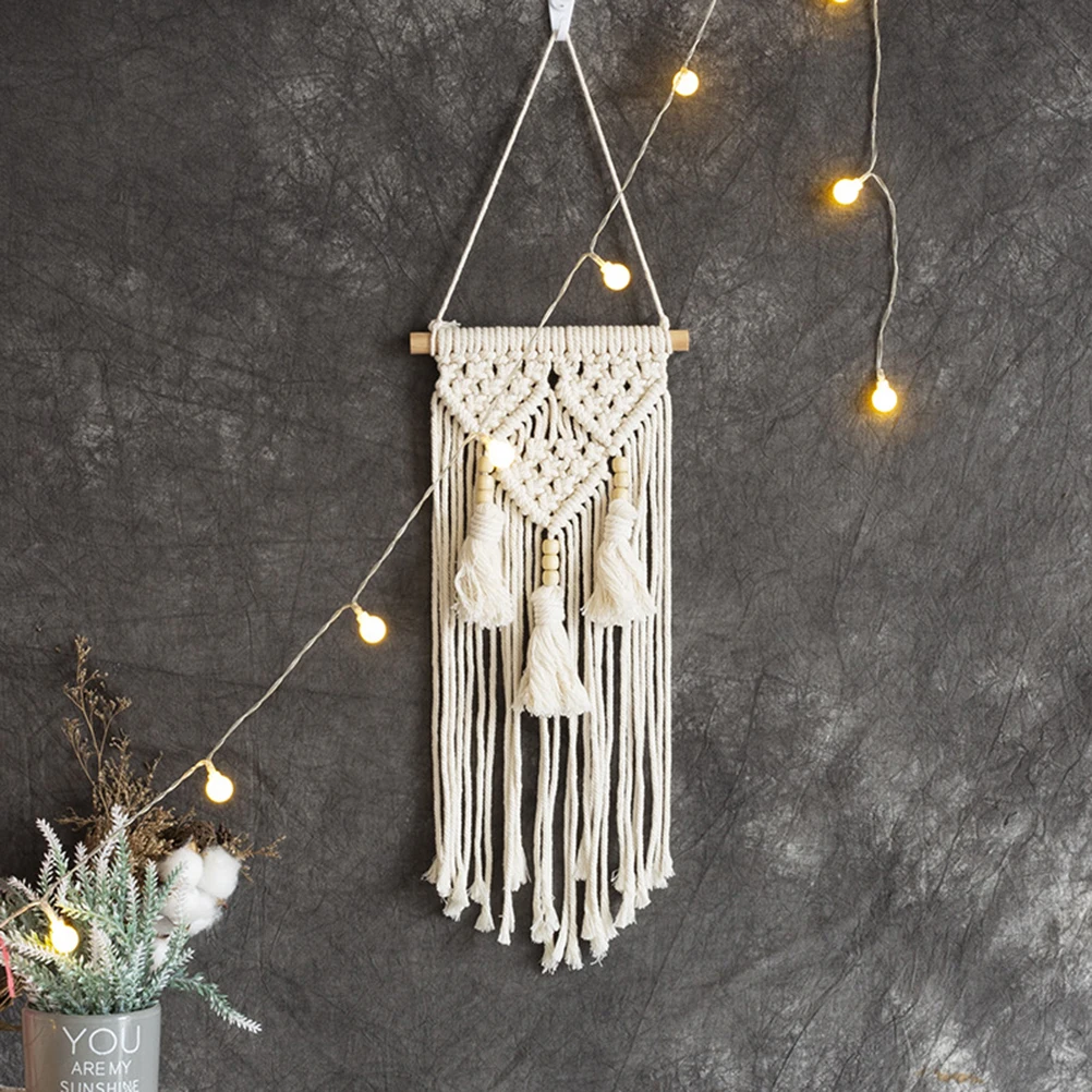 

Dream Catcher Wall Hanging Boho Handmade Dream Catcher Home Decoration Gifts for Children Friends Ornaments Decoration