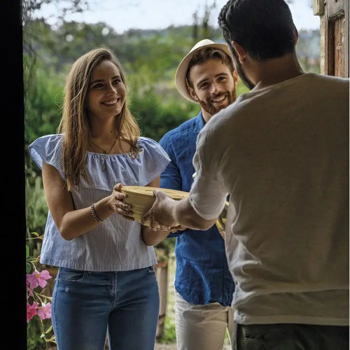 Миска с крышкой Tierra 25 см зеленая 175002176 Тарелки для еды кухонные принадлежности милые необычные Компартментная смесительная тарелка Блюда для сервировки салатной миски.