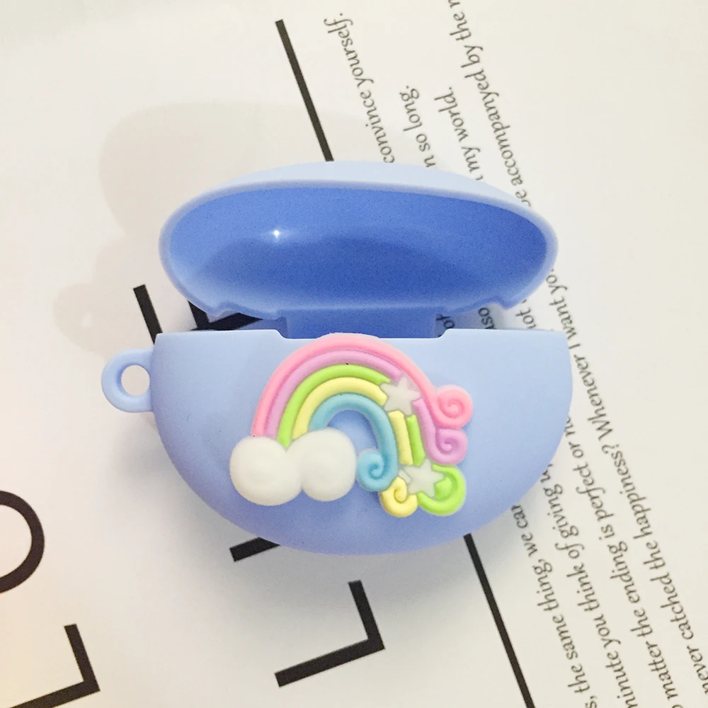 Милые силиконовые чехлы для Xiaomi Redmi Buds 3 lite чехол с рисунком авокадо/цветок